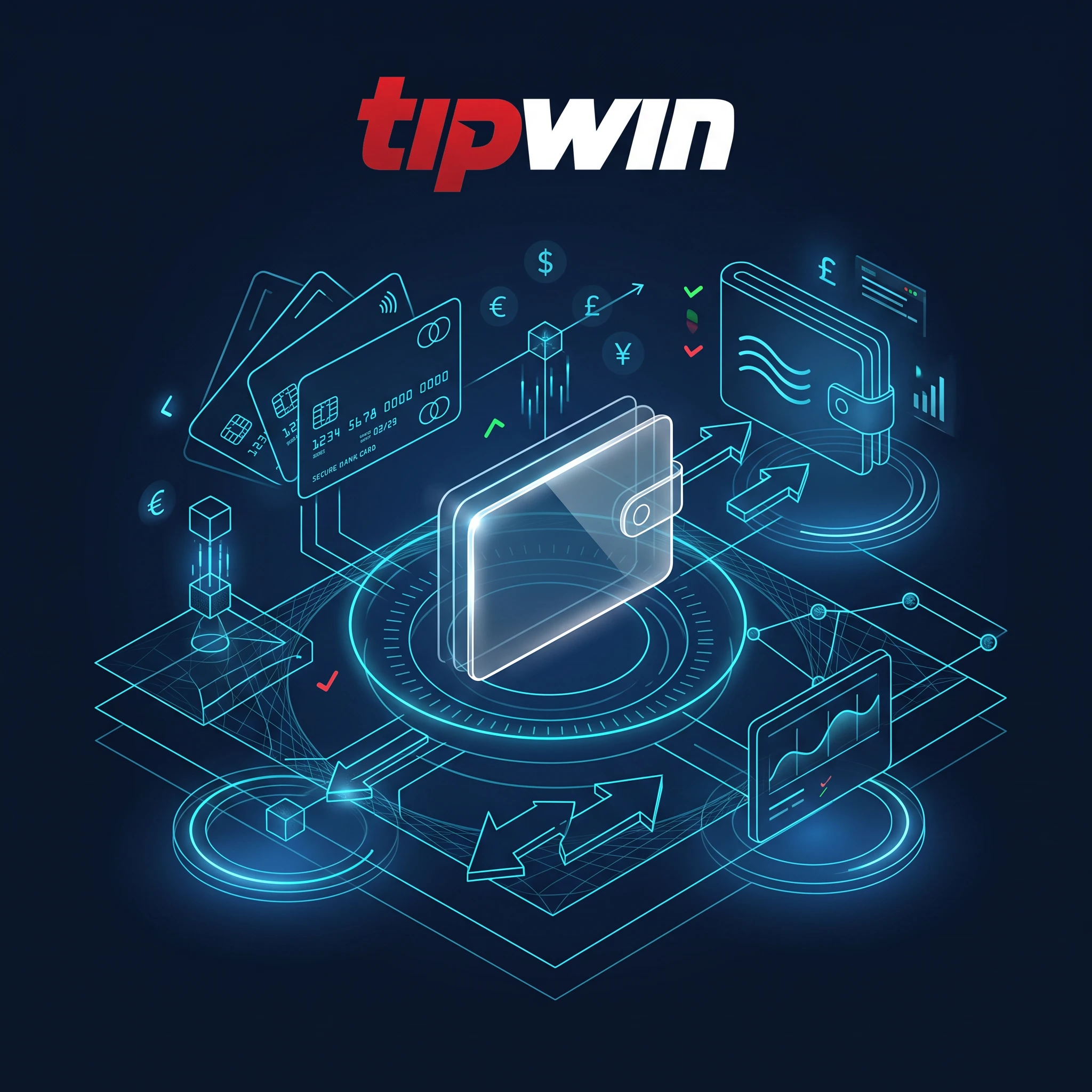 Digitaler Knotenpunkt für Tipwin Zahlungsmethoden